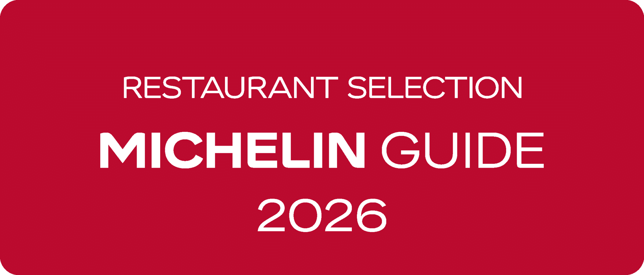 Selezionato dalla Guida Michelin 2026