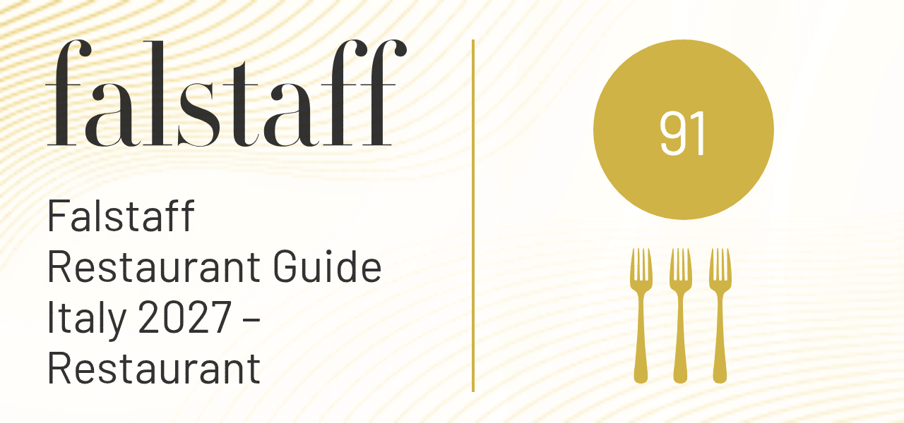 Falstaff Restaurant Guide Italia 2027 — 91/100, 3 Forchette
